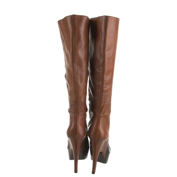 Donald J Pliner DMSX Jaylan two toned heel boots - Picture 3 of 9